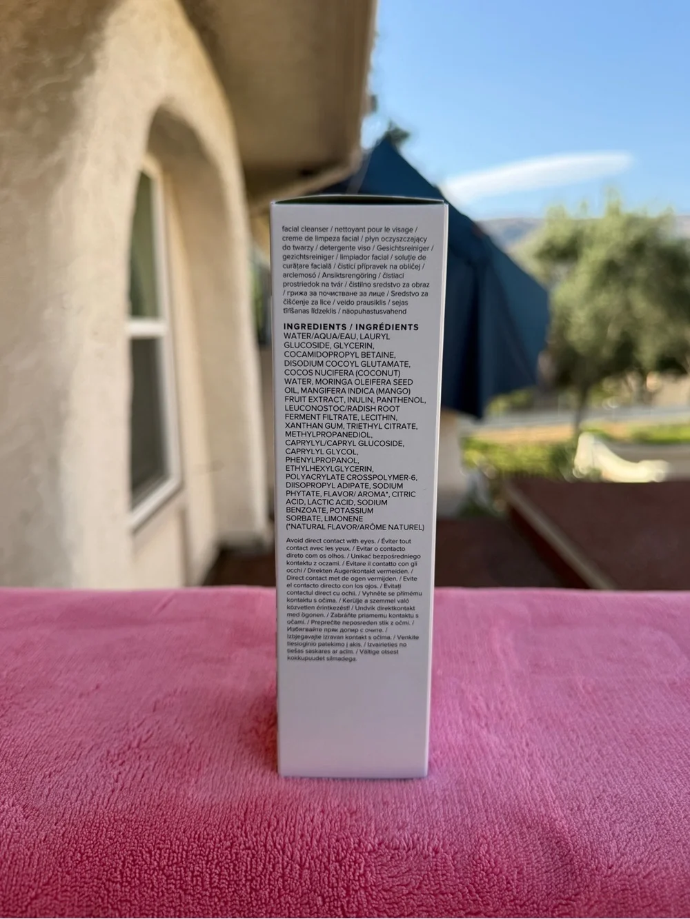 Farmacy Green Clean Juicy Gel Cleanser 200mL 6.8 oz Moringa Coconut Water NEW